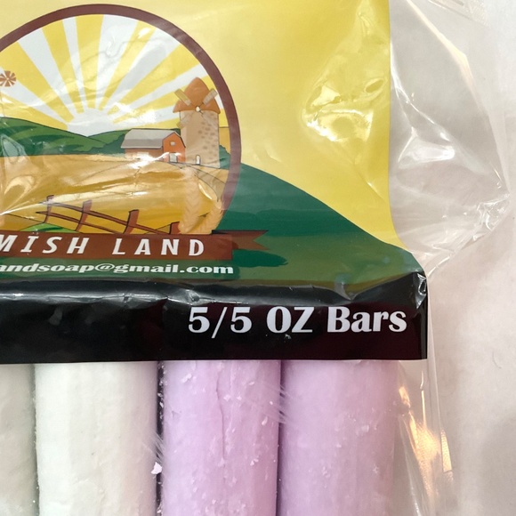 Amish Land Bar Soap Amish Farms Bar Soap 5/5oz Bars - Picture 2 of 7
